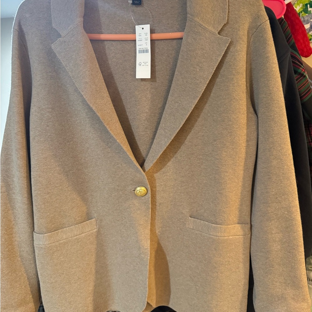 Jcrew Sweater Blazer